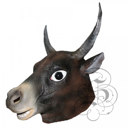 Latex Bull Cow Mask Animal Overhead Party Mask